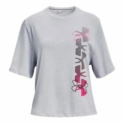 Girls 7-16 Under Armour Meet & Greet Tee Mod Gray -Under Armour SHOP unnamed file 9240