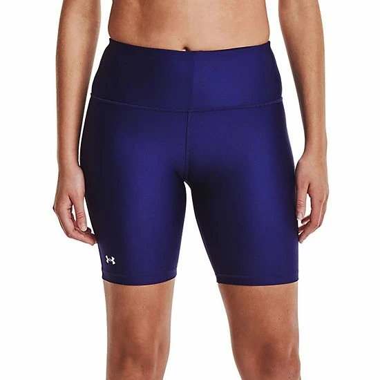 Women's Under Armour HeatGear® 8-in. Bike Shorts Regal 2 Women's Under Armour HeatGear® 8-in. Bike Shorts Regal - Image 2