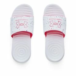 Under Armour Ansa Kids' Graphic Slide Sandals Black Cerise 9 Under Armour Ansa Kids' Graphic Slide Sandals Black Cerise -Under Armour SHOP unnamed file 9257