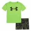 Boys 4-7 Under Armour Woodland Camo Graphic Tee & Shorts Fresco Blue