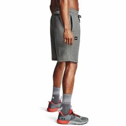 Men's Under Armour Rival Fleece Shorts Onyx White 10 Men's Under Armour Rival Fleece Shorts Onyx White -Under Armour SHOP unnamed file 9265