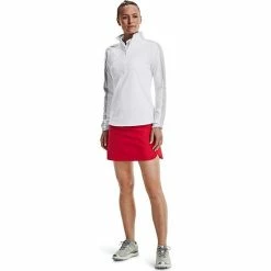 Women's Under Armour Storm Midlayer Golf Half-Zip Top Blue Flannel -Under Armour SHOP unnamed file 9274