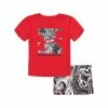 Baby Boy Under Armour Liquid Big Logo Graphic Tee & Shorts Set