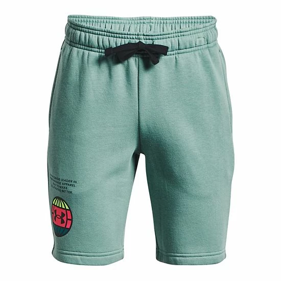 Boys 8-20 Under Armour Rival Fleece Animal Shorts Black 1 Boys 8-20 Under Armour Rival Fleece Animal Shorts Black