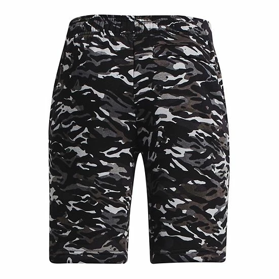 Boys 8-20 Under Armour Rival Fleece Animal Shorts Black 2 Boys 8-20 Under Armour Rival Fleece Animal Shorts Black - Image 2