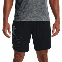 Men's Under Armour Train Stretch Graphic Shorts Black Pitch Gray 16 Men's Under Armour Train Stretch Graphic Shorts Black Pitch Gray -Under Armour SHOP unnamed file 9349