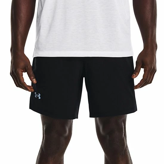 Men's Under Armour Launch Running Shorts Black Rose Retro Pink 6 Men's Under Armour Launch Running Shorts Black Rose Retro Pink - Image 6