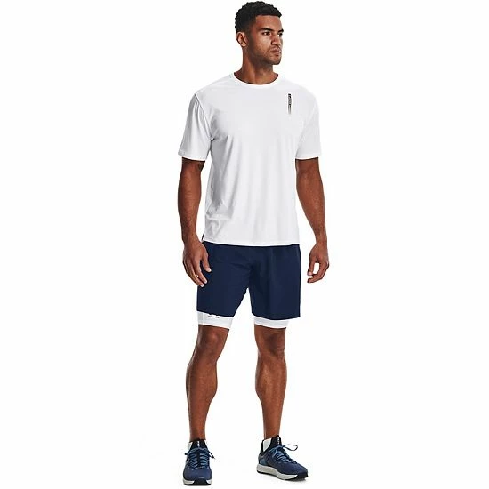 Big & Tall Under Armour Woven Graphic Shorts Royal Pitch Gray 5 Big & Tall Under Armour Woven Graphic Shorts Royal Pitch Gray - Image 5