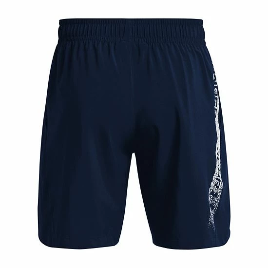 Big & Tall Under Armour Woven Graphic Shorts Royal Pitch Gray 7 Big & Tall Under Armour Woven Graphic Shorts Royal Pitch Gray - Image 7