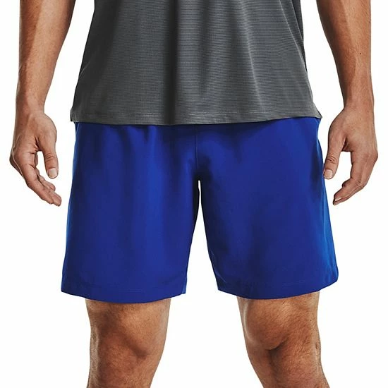 Big & Tall Under Armour Woven Graphic Shorts Royal Pitch Gray 9 Big & Tall Under Armour Woven Graphic Shorts Royal Pitch Gray - Image 9