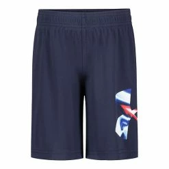 Boys 4-7 Under Armour Tie Dye Logo Graphic Striker Shorts