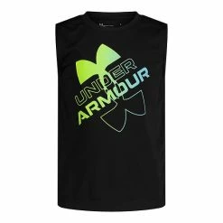 Boys 4-7 Under Armour Intersector Logo Graphic Muscle Tank Top Royal