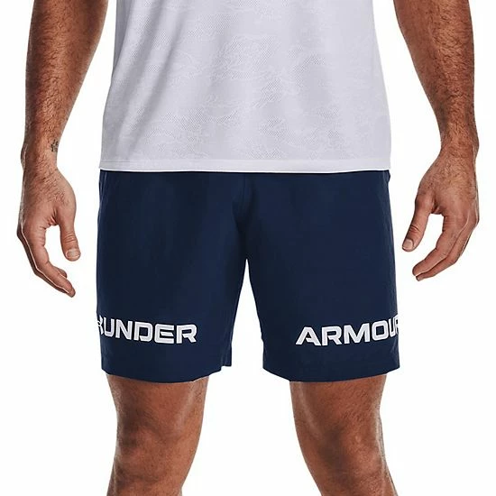 Big & Tall Under Armour Graphic Wordmark Woven Shorts Academy 2 Big & Tall Under Armour Graphic Wordmark Woven Shorts Academy - Image 2
