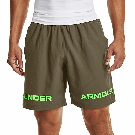 Big & Tall Under Armour Graphic Wordmark Woven Shorts Tent Quirky Lime 7 Big & Tall Under Armour Graphic Wordmark Woven Shorts Tent Quirky Lime - Image 7