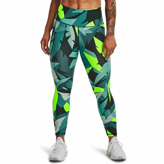 Women's Under Armour HeatGear® Printed No-Slip Waistband 7/8 Ankle Leggings 1 Women's Under Armour HeatGear® Printed No-Slip Waistband 7/8 Ankle Leggings