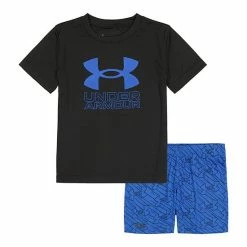 Boys 4-7 Under Armour Big Logo Graphic Tee & Shorts Set
