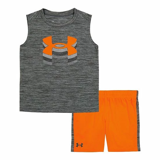 Boys 4-7 Under Armour Beam Up Logo Graphic Muscle Tank Top & Shorts Set 1 Boys 4-7 Under Armour Beam Up Logo Graphic Muscle Tank Top & Shorts Set