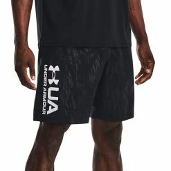 Big & Tall Under Armour Emboss Woven Shorts Black White 13 Big & Tall Under Armour Emboss Woven Shorts Black White -Under Armour SHOP unnamed file 9538