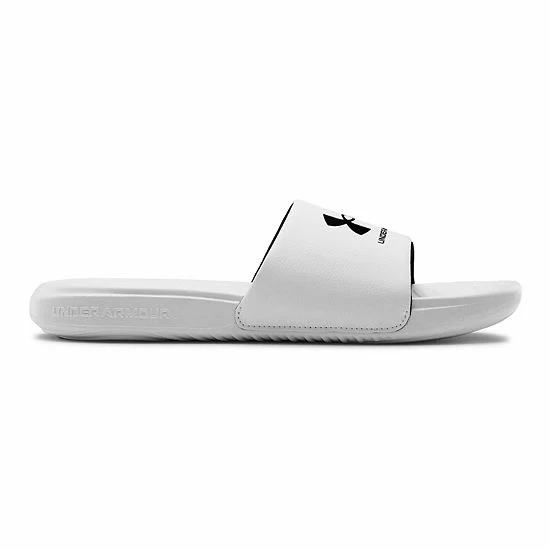 Under Armour Ansa Men's Slide Sandals Coastal Teal White 1 Under Armour Ansa Men's Slide Sandals Coastal Teal White