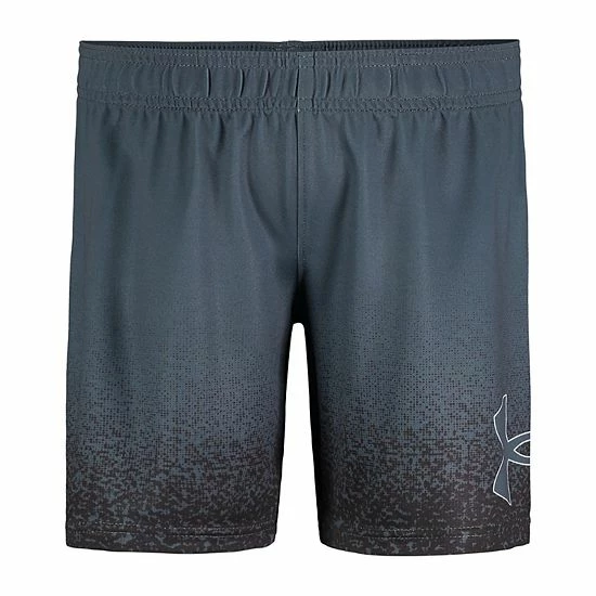 Boys 4-7 Under Armour Big Logo Shorts Royal 4 Boys 4-7 Under Armour Big Logo Shorts Royal - Image 4