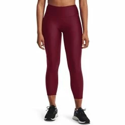 Women's Under Armour HeatGear® No-Slip High-Waisted Ankle Leggings Ash Plum