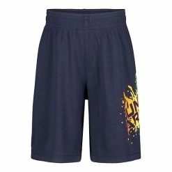 Boys 4-7 Under Armour Splatter Logo Graphic Shorts