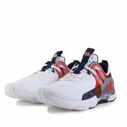 Men's Under Armour White Auburn Tigers HOVR Apex 3 Sneakers 7 Men's Under Armour White Auburn Tigers HOVR Apex 3 Sneakers -Under Armour SHOP unnamed file 9658
