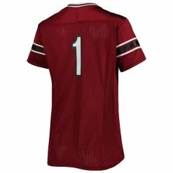 Women's Under Armour #1 Garnet South Carolina Gamecocks Finished Replica Football Jersey 7 Women's Under Armour #1 Garnet South Carolina Gamecocks Finished Replica Football Jersey -Under Armour SHOP unnamed file 9700