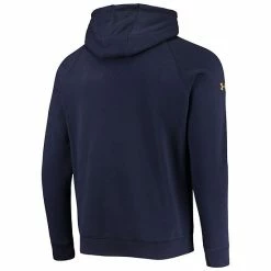 Men's Under Armour Navy Notre Dame Fighting Irish 2021 Sideline Fleece Raglan Pullover Hoodie -Under Armour SHOP unnamed file 9730