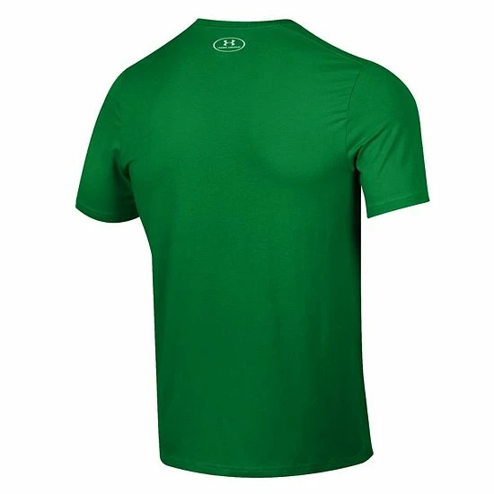 Men's Under Armour Green Notre Dame Fighting Irish For The Irish Performance T-Shirt 4 Men's Under Armour Green Notre Dame Fighting Irish For The Irish Performance T-Shirt - Image 4