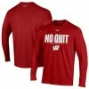 Youth Under Armour Red Wisconsin Badgers Unity Bench Long Sleeve T-Shirt