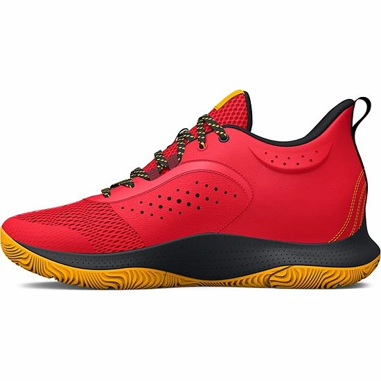 Under Armour Curry 3Z6 Men’s Basketball Shoe Bolt Red Black 2 Under Armour Curry 3Z6 Men’s Basketball Shoe Bolt Red Black - Image 2
