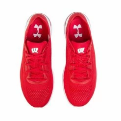Women's Under Armour Red Wisconsin Badgers HOVR Sonic 5 Running Shoes 8 Women's Under Armour Red Wisconsin Badgers HOVR Sonic 5 Running Shoes -Under Armour SHOP unnamed file 9759