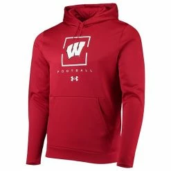 Men's Under Armour Red Wisconsin Badgers Football Fleece Pullover Hoodie 6 Men's Under Armour Red Wisconsin Badgers Football Fleece Pullover Hoodie -Under Armour SHOP unnamed file 9775