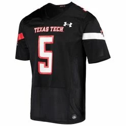 Men's Under Armour Patrick Mahomes Black Texas Tech Red Raiders Team Replica Alumni Jersey -Under Armour SHOP unnamed file 9779