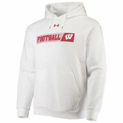 Men's Under Armour White Wisconsin Badgers 2021 Sideline Football All-Day Raglan Pullover Hoodie 6 Men's Under Armour White Wisconsin Badgers 2021 Sideline Football All-Day Raglan Pullover Hoodie -Under Armour SHOP unnamed file 9854