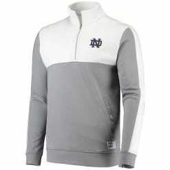 Men's Under Armour White Notre Dame Fighting Irish Game Day All Day Fleece Half-Zip Jacket 7 Men's Under Armour White Notre Dame Fighting Irish Game Day All Day Fleece Half-Zip Jacket -Under Armour SHOP unnamed file 9881