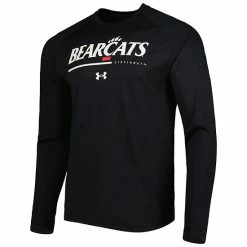 Men's Under Armour Black Cincinnati Bearcats Performance Raglan Long Sleeve T-Shirt -Under Armour SHOP unnamed file 9886