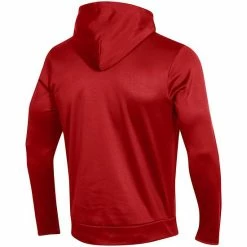 Men's Under Armour Red Wisconsin Badgers Logo Lockup Fleece Performance Pullover Hoodie -Under Armour SHOP unnamed file 9916