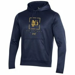 Men's Under Armour Navy Notre Dame Fighting Irish Football Fleece Pullover Hoodie -Under Armour SHOP unnamed file 9919