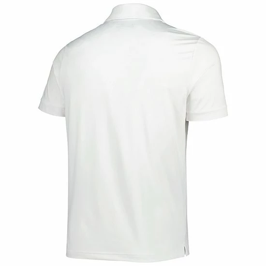 Men's Under Armour White Wisconsin Badgers Title Performance Polo 4 Men's Under Armour White Wisconsin Badgers Title Performance Polo - Image 4