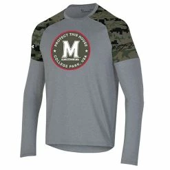 Men's Under Armour Heathered Gray/Camo Maryland Terrapins Freedom Long Sleeve T-Shirt 6 Men's Under Armour Heathered Gray/Camo Maryland Terrapins Freedom Long Sleeve T-Shirt -Under Armour SHOP unnamed file 9941