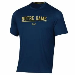Men's Under Armour Navy Notre Dame Fighting Irish 2022 Sideline Training Performance T-Shirt -Under Armour SHOP unnamed file 9955