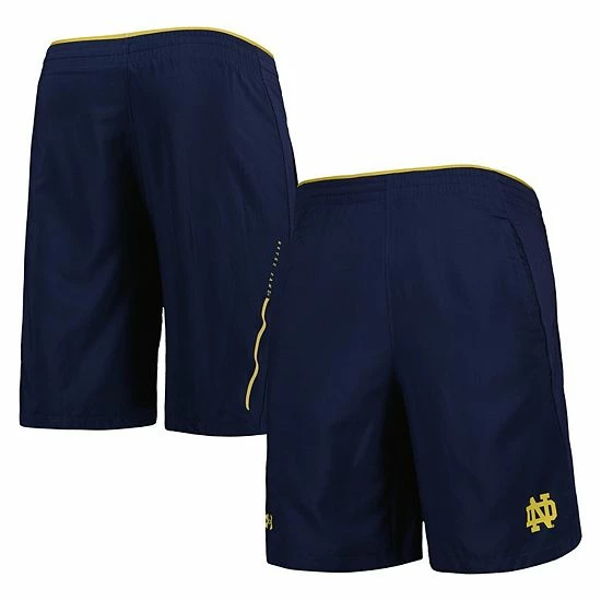 Men's Under Armour Navy Notre Dame Fighting Irish Woven Shorts 1 Men's Under Armour Navy Notre Dame Fighting Irish Woven Shorts