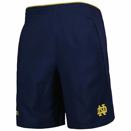 Men's Under Armour Navy Notre Dame Fighting Irish Woven Shorts 3 Men's Under Armour Navy Notre Dame Fighting Irish Woven Shorts - Image 3