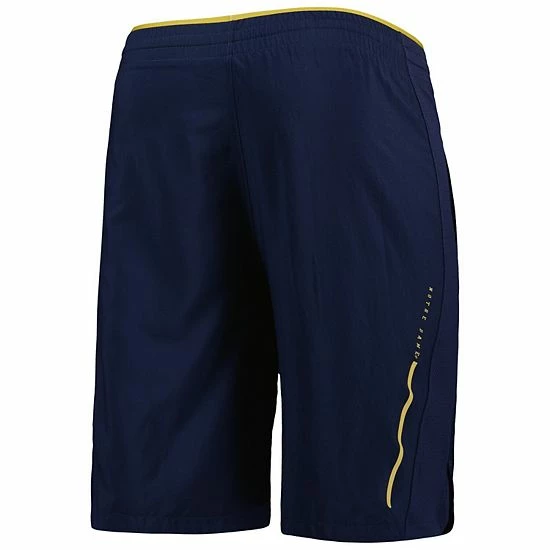 Men's Under Armour Navy Notre Dame Fighting Irish Woven Shorts 4 Men's Under Armour Navy Notre Dame Fighting Irish Woven Shorts - Image 4