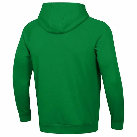 Men's Under Armour Green Notre Dame Fighting Irish For The Irish All Day Pullover Hoodie 4 Men's Under Armour Green Notre Dame Fighting Irish For The Irish All Day Pullover Hoodie - Image 4