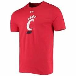 Men's Under Armour Red Cincinnati Bearcats School Logo Performance Cotton T-Shirt -Under Armour SHOP unnamed file 9987