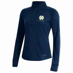 Women's Under Armour Navy Notre Dame Fighting Irish Double-Knit Jersey Quarter-Snap Pullover Jacket 5 Women's Under Armour Navy Notre Dame Fighting Irish Double-Knit Jersey Quarter-Snap Pullover Jacket -Under Armour SHOP unnamed file 9991